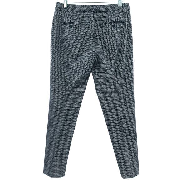 Weekend Max Mara Women's Trousers Ladies Black White Pattern Pants US Size 10 - Picture 5 of 11